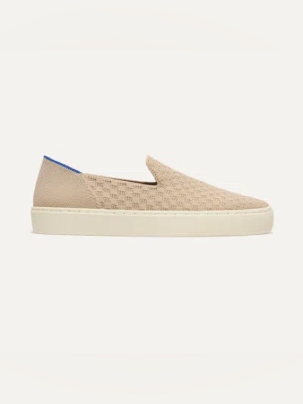 Rothy’s Sz 7 The Original Slip On Sneaker In Brown/neutral In Knot Brown Women